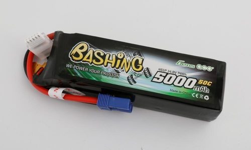 GENSACE BASHING 50C-14.8V-4S1P RC赛车电池（两边出线）