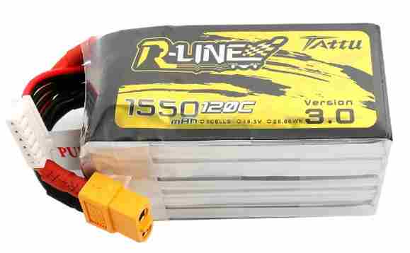 TATTU R-line3.0 fpv电池