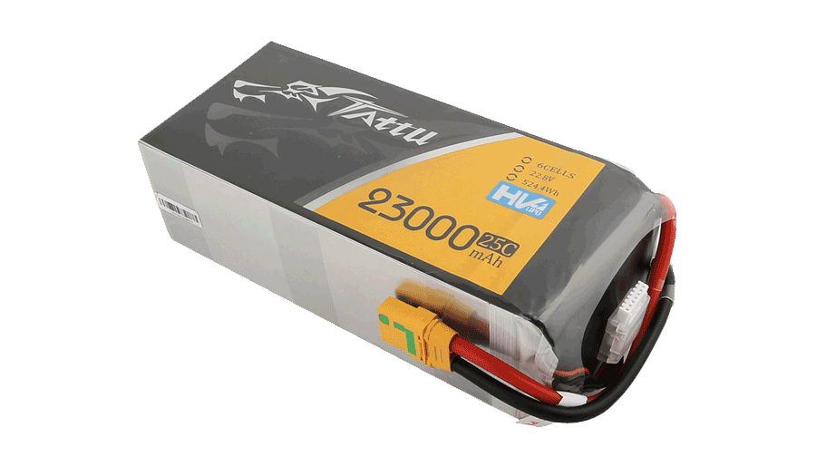 23000mAh软包无人机锂电池 22.8V高压版