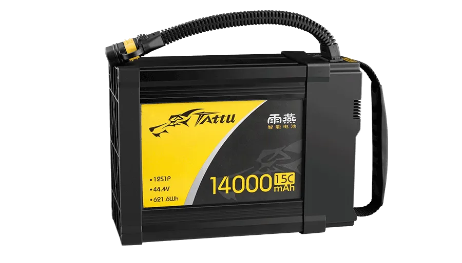tattu雨燕14000mAh智能无人机电池44.4V