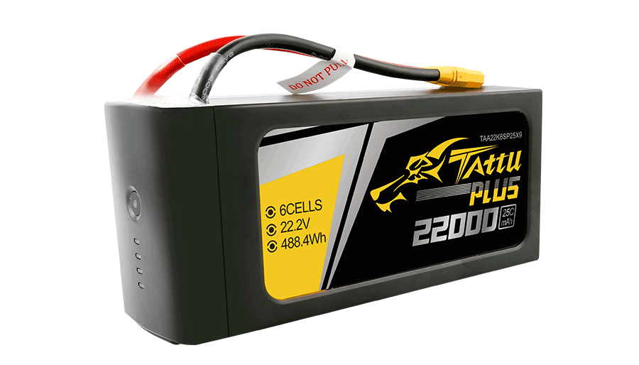 22000mAh智能无人机电池Tattu Plus