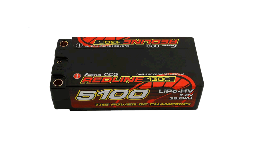 7.6V 5100mAh RC模型赛车电池 放电130C