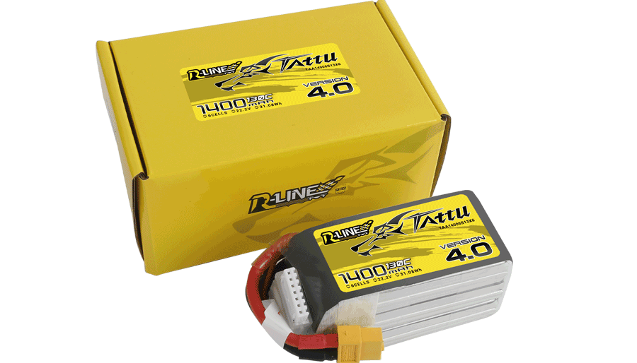 1400mAh fpv穿越机电池 22.2V 130C 6S1P