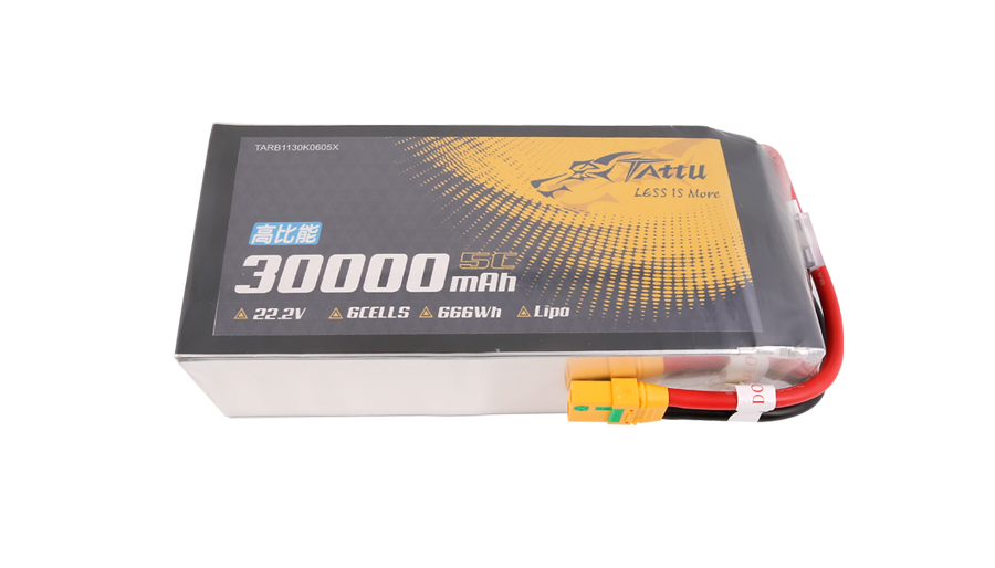 TATTU NMC811软包30000mAh无人机电池