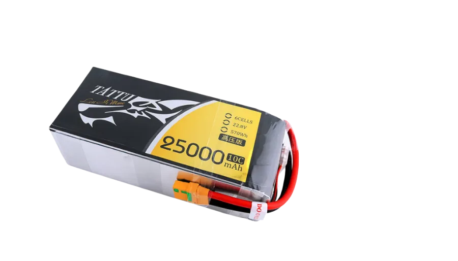 TATTU HV 25000mAh 10C 22.8V 6S1P