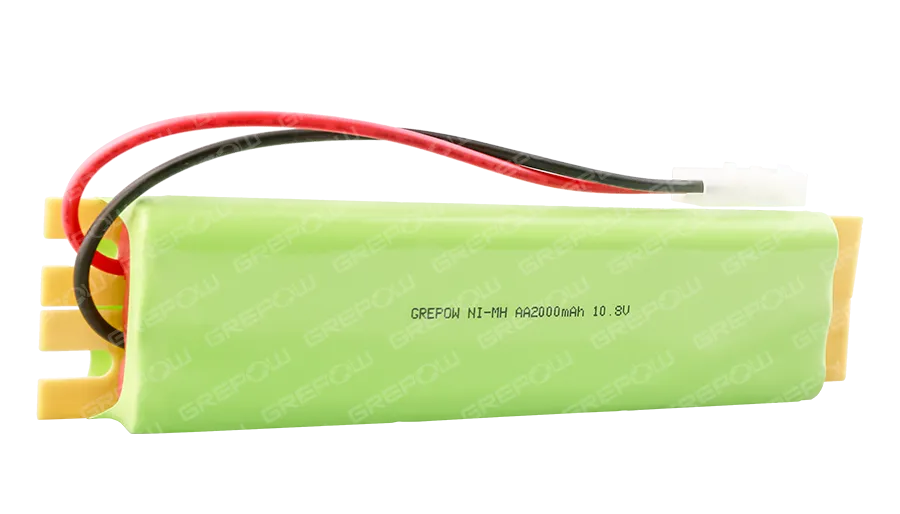 10.8V 2000mAh AA消防应急吸顶灯高温镍氢电池