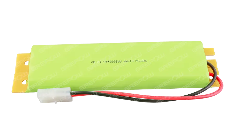10.8V 2000mAh AA消防应急吸顶灯高温镍氢电池
