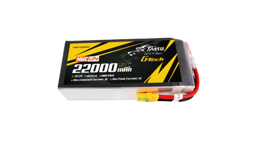 TATTU-高比能-22000mAh-5C-22.2V-6S1P-XT90-S