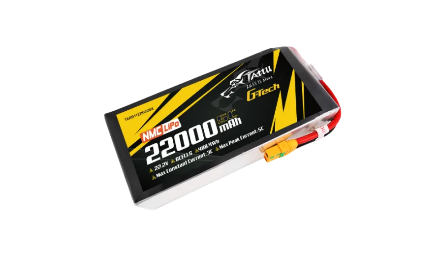 TATTU-高比能-22000mAh-5C-22.2V-6S1P-XT90-S