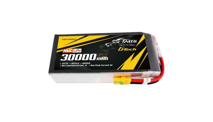 TATTU NMC811软包30000mAh无人机电池