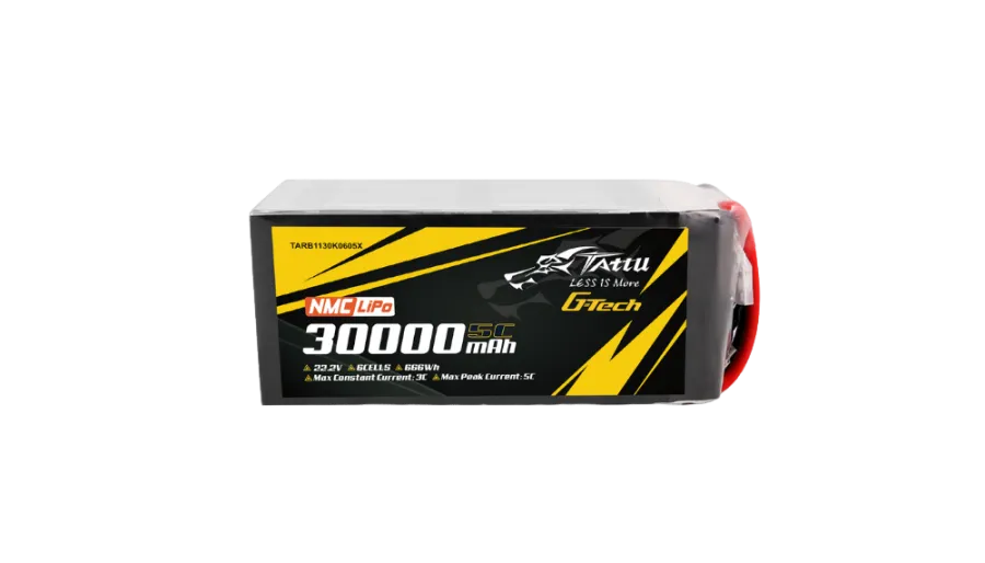 TATTU NMC811软包30000mAh无人机电池