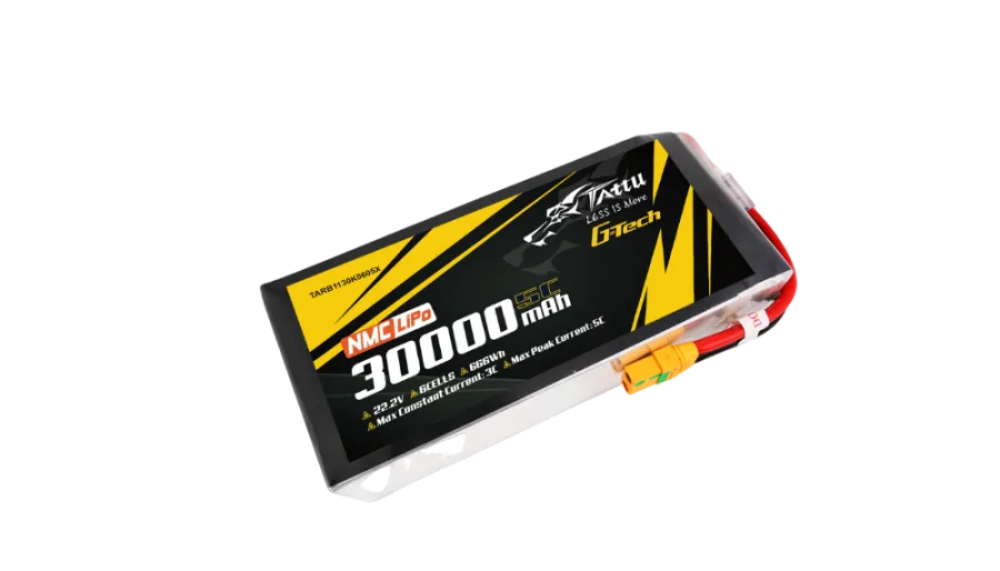 TATTU NMC811软包30000mAh无人机电池