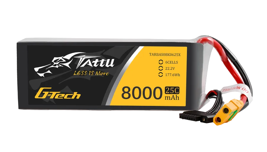 TATTU 22000mAh 25C 22.2V 6S1P