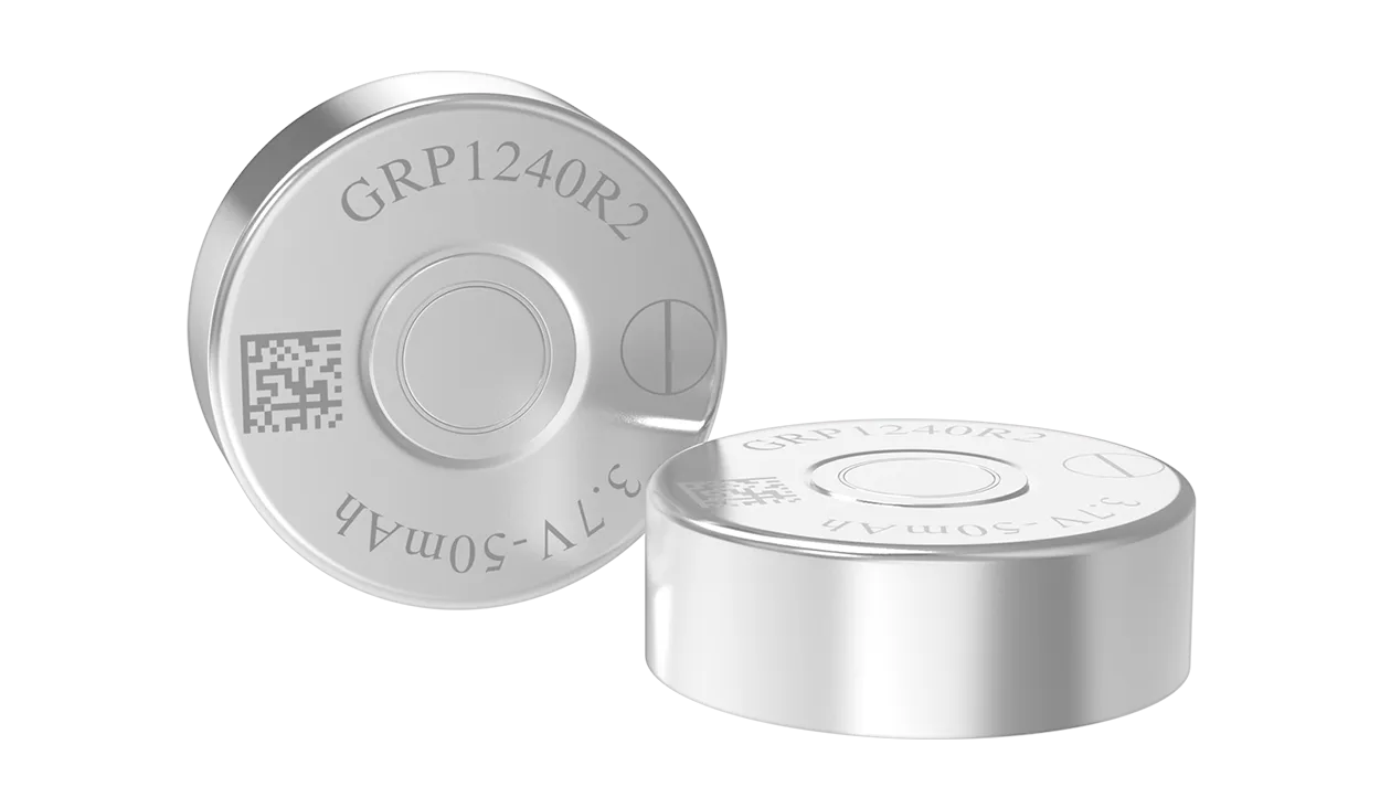 GRP1240R2低温锂离子纽扣电池