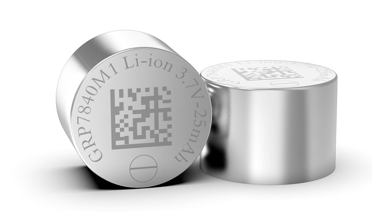 GRP7840M1 可充电锂离子纽扣电池