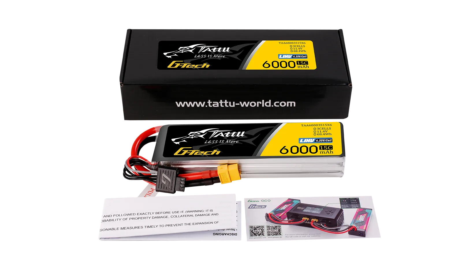 Tattu 8000mAh 11.4V 3S G-Tech 无人机灯光秀电池