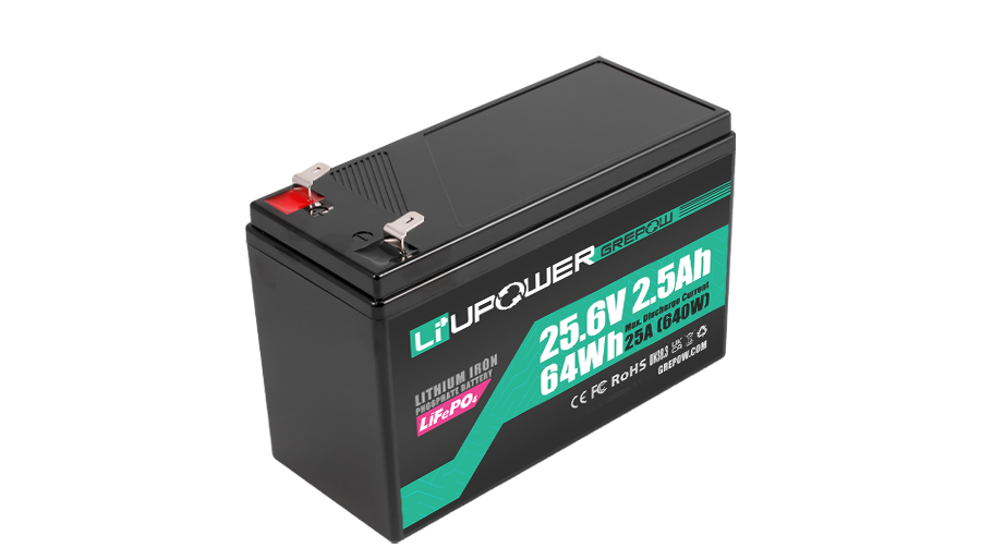 24V 2.5Ah 35C放电倍率Li+UPower系列UPS电源模块化电池