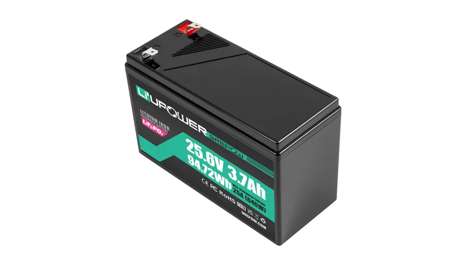 24V 3.7Ah 35C放电倍率Li+UPower系列UPS电源模块化电池