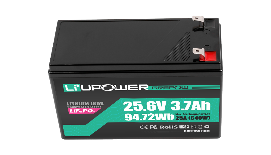 24V 3.7Ah 35C放电倍率Li+UPower系列UPS电源模块化电池