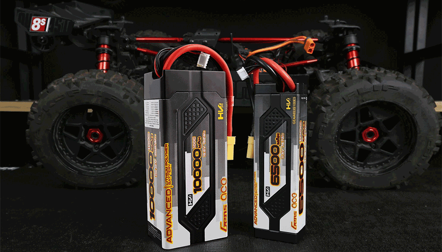 11.4V 6500mAh比赛级RC电动车模电池 Gens Ace Advanced