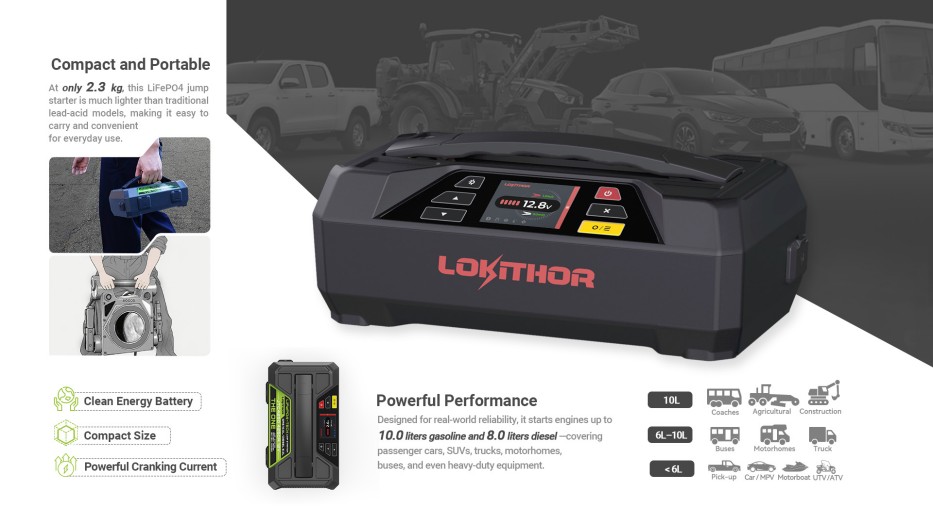 Lokithor JTC4250应急启动电源 Lokithor JTC4250应急启动电源