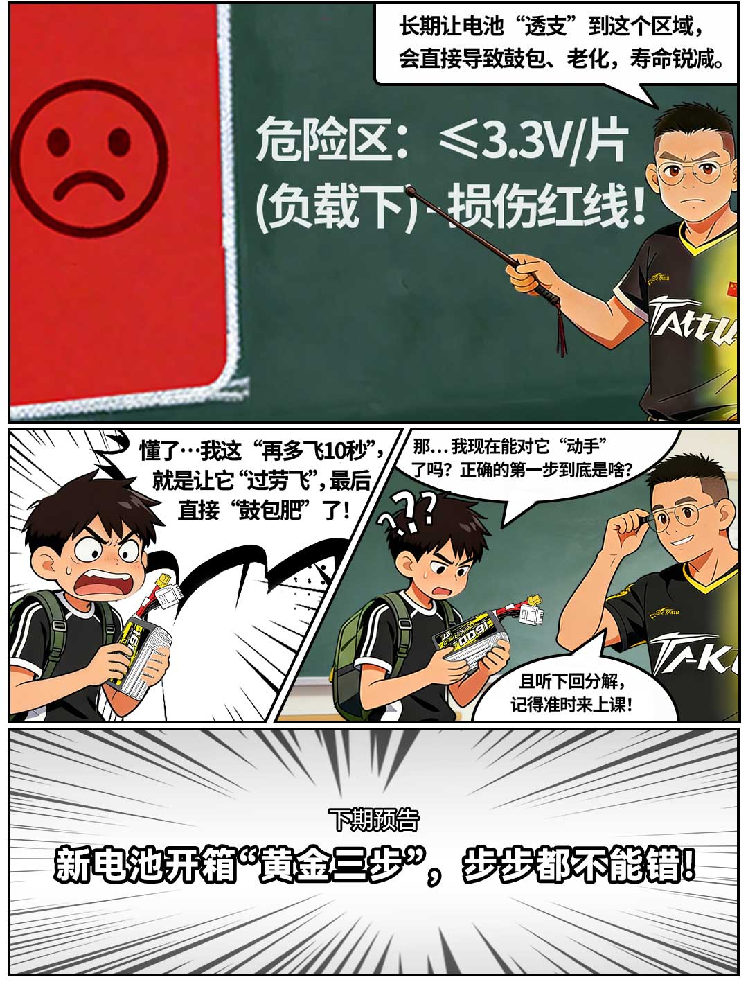 认识穿越机电池几大核心参数！