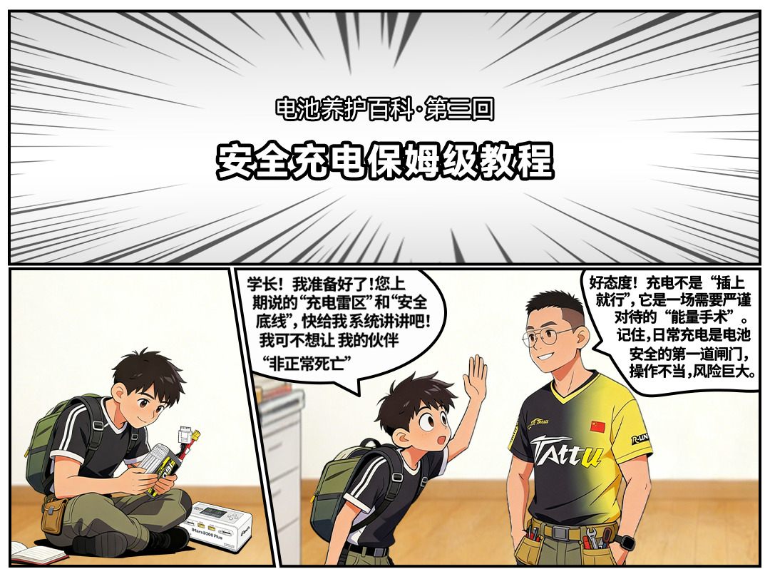 穿越机电池充电养护指南