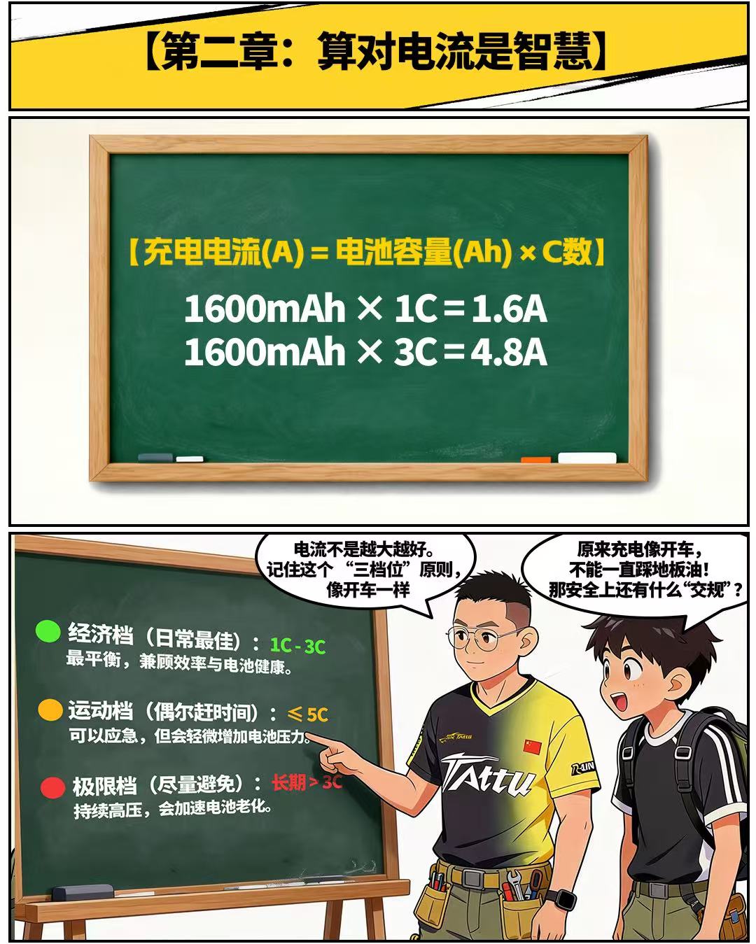 穿越机电池充电养护指南-算对电流