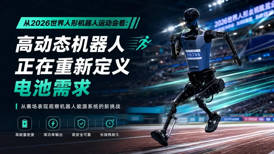 高动态机器人格瑞普电池